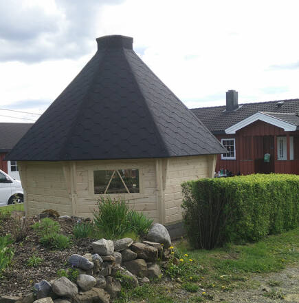 Luxus Gartenhaus Kota 12m² (ohne Grill)
