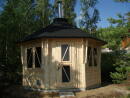 Panorama Sauna 9,9m² (Finnische Sauna)