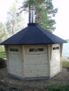 Panorama Sauna 9,9m² (Finnische Sauna)