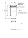 Rauchrohr Set Kupfer Antik Optik ab 1,50 Meter Länge