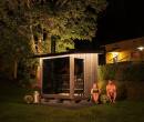 FinVision Sauna mit Holz Ofen